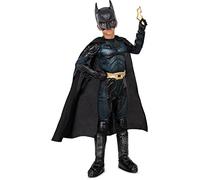 Funidelia | Déguisement Batman pour garçon The Dark Knight, Super héros, DC Comics - Déguisement pour enfant et accessoires pour Halloween, carnaval et fêtes - Taille 7-9 ans - Noir