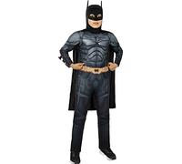 Funidelia | Déguisement Batman TDK pour garçon Le Chevalier noir, Super héros, DC Comics - Déguisement pour Enfant, accessoires pour Halloween, carnaval et fêtes - Taille 7-9 ans - Noir