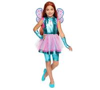 FUNIDELIA Déguisement Bloom fille - Déguisement pour fille et accessoires pour Halloween, carnaval et fêtes. 3-4 ans