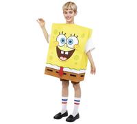 FUNIDELIA Déguisement Bob lÉponge enfant - Déguisement pour fille et garçon et accessoires pour Halloween, carnaval et fêtes. 10-12 ans