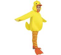 Funidelia | Déguisement canard de bain pour fille et garçon Animaux - Déguisement pour Enfant et accessoires pour Halloween, carnaval et fêtes - Taille 7-9 ans - Jaune