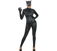Funidelia | Déguisement Catwoman classique pour femme Femme chat, Super héros, DC Comics, Méchants - Déguisement pour Adultes et accessoires pour Halloween, carnaval et fêtes - Taille M - Noir