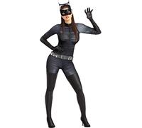 Funidelia | Déguisement Catwoman pour femme Femme chat, Super héros, DC Comics, Méchants - Déguisement pour Adultes et accessoires pour Halloween, carnaval et fêtes - Taille L - Noir