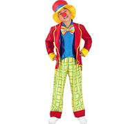 Funidelia | Déguisement clown pour fille Clown, Cirque - Déguisement pour enfant et accessoires pour Halloween, carnaval et fêtes - Taille 10-12 ans - Rouge