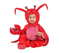 Funidelia | Déguisement Crabe pour bébé Taille 12-24 Mois Animaux - Couleur: Multicolore, Accessoire pour déguisement - Déguisements Amusants pour Vos soirées.