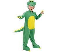 Funidelia | Déguisement crocodile pour garçon Animaux - Déguisement pour enfant et accessoires pour Halloween, carnaval et fêtes - Taille 7-9 ans - Vert