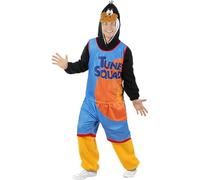 Funidelia | Déguisement Daffy Duck Space Jam - Looney Tunes pour homme Dessins Animés - Déguisement pour Adultes, accessoires pour Halloween, carnaval et fêtes - Taille L-XL - Noir