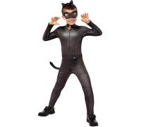 Funidelia | Déguisement de Cat Noir - Miraculous Ladybug pour garçon Dessins Animés & Ladybug - Déguisement pour enfant et accessoires pour Halloween, carnaval et fêtes. - Taille 3-4 ans