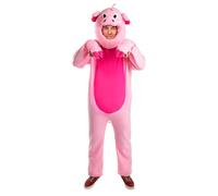 Funidelia Déguisement de cochon pour adultes, Comprend combinaison complète avec tête, Animaux - Tenue pour adultes pour fêtes, Carnaval et Halloween - Taille XL