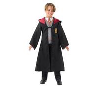 Funidelia | Déguisement de Harry Potter pour fille et garçon Magiciens, Gryffondor, Poudlard - Déguisement pour Enfant, accessoires pour Halloween, carnaval et fêtes - Taille 7-9 ans - Noir