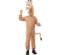 Funidelia | Déguisement de Melman la girafe de Madagascar pour fille et garçon Déguisement pour enfant et accessoires pour Halloween, carnaval et fêtes. - Taille 7-9 ans