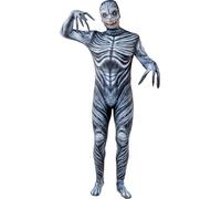 Funidelia Déguisement de monstre seconde peau pour homme, Taille XS Halloween, Qui fait peur & Horreur - Costume pour Adultes pour les fêtes, le Carnaval et Halloween