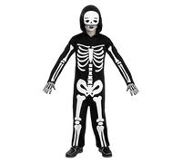 Funidelia | Déguisement de squelette pour fille et garçon - Déguisement pour enfant et accessoires pour Halloween, carnaval et fêtes.