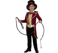Funidelia | Déguisement dompteur de cirque pour garçon Dompteur, Cirque, Directeur de Cirque - Déguisement pour enfant et accessoires pour Halloween, carnaval et fêtes - Taille 3-4 ans - Rouge