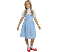 Funidelia | Déguisement Dorothy - Le Magicien d'Oz pour fille Déguisement pour Enfant et accessoires pour Halloween, carnaval et fêtes - Taille 7-9 ans - Bleu