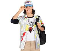 Funidelia | Déguisement Dustin Stranger Things Officiel Netflix pour homme Accesoires pour Adultes, accessoire pour déguisement - Taille L - XL - Blanc