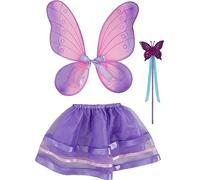 Funidelia | Déguisement fée pour fille Fées, La Fée Clochette, Magie, Elfe - Déguisement pour enfant et accessoires pour Halloween, carnaval et fêtes. - Rose