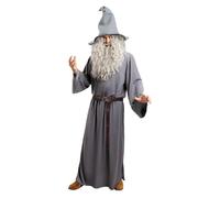 Funidelia | Déguisement Gandalf avec perruque - Le Seigneur des Anneaux pour homme Déguisement pour Adultes et accessoires pour Halloween, carnaval et fêtes. - Taille M