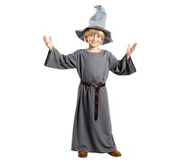 Funidelia | Déguisement Gandalf - Le Seigneur des Anneaux pour garçon Déguisement pour enfant et accessoires pour Halloween, carnaval et fêtes. - Taille 10-12 ans