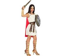 Funidelia | Déguisement gladiatrice pour femme Rome, Gladiateur, Centurion - Déguisement pour Adultes et accessoires pour Halloween, carnaval et fêtes - Taille L - XL - Marron
