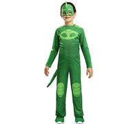 Funidelia Déguisement Gluglu Pyjamasques pour garçon, Licence Officielle, Taille 7-9 ans Dessins Animés, Yoyo - Costume pour enfant pour les fêtes, le Carnaval et Halloween
