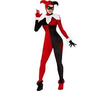 Funidelia | Déguisement Harley Quinn - DC Comics 100% OFFICIELLE pour femme taille S Super héros, DC Comics, Suicide Squad, Méchants, accessoire pour déguisement