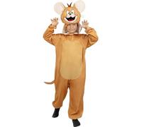 Funidelia | Déguisement Jerry - Tom & Jerry pour fille et garçon Chat, Souris - Déguisement pour Enfant et accessoires pour Halloween, carnaval et fêtes - Taille 7-9 ans - Marron