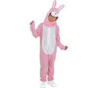 Funidelia | Déguisement lapin rose pour fille et garçon Animaux - Déguisement pour Enfant et accessoires pour Halloween, carnaval et fêtes - Taille 7-9 ans - Blanc