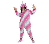 Funidelia | Déguisement Licorne Multicolore Onesie pour Fille Originaux & Amusants - Déguisement pour Enfant et Accessoires pour Halloween, Carnaval et fêtes - Taille 5-6 Ans