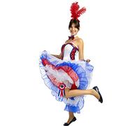 Funidelia | Déguisement Moulin Rouge pour Femme Taille L Années 20, Cabaret, Charleston, Décennies - Couleur: Multicolore, Accessoire pour déguisement - Déguisements Amusants pour Vos soirées.