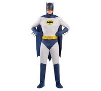 Funidelia Déguisement Officiel de Batman 1966 Adam West pour homme, Chevalier Noir, Super-héros - Tenue pour adultes pour fêtes, Carnaval et Halloween - Taille XL