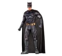 Funidelia Déguisement Officiel de Batman pour homme - La Ligue des Justiciers, Costume du Chevalier Noir pour adultes, Déguisements de Carnaval, Halloween et Fêtes - Taille L