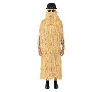 Funidelia Déguisement Officiel de Cousin Machin pour Homme et Femme avec costume, lunettes et chapeau, Tenue de La Famille Addams pour Adulte, Déguisements de Carnaval et Halloween - Taille unique