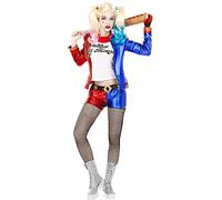 Funidelia Déguisement Officiel de Harley Quinn - Suicide Squad pour femme, Taille XS, Super-héros, DC Comics - Tenue pour adultes pour fêtes, Carnaval et Halloween