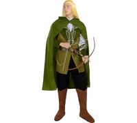 Funidelia Déguisement Officiel de Legolas - Le Seigneur des Anneaux pour homme, Comprend cape, chemise, ceinture, pantalon et couvre-bottes - Tenue pour adultes pour Carnaval et Halloween - Taille L