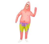 Funidelia Déguisement Officiel de Patrick - Bob l’Éponge pour homme et femme, Combinaison de dessin animé pour enfant, Déguisements de Carnaval, Halloween et Fêtes - Taille S-M