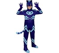 Funidelia Déguisement Officiel de Yoyo PJ Masks deluxe pour enfants, Comprend combinaison avec queue, masque et gants - Tenue pour enfants pour fêtes, Carnaval et Halloween - Taille 7-9 ans