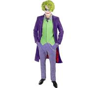 Funidelia Déguisement Officiel du Joker Le Chevalier Noir - Diamond Edition pour homme, pantalon, chemise, cravate, DC Comics - Tenue pour adultes pour fêtes, Carnaval et Halloween - Taille M