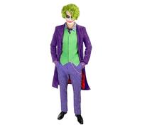 Funidelia Déguisement Officiel du Joker Le Chevalier Noir - Diamond Edition pour homme, pantalon, chemise, cravate, DC Comics - Tenue pour adultes pour fêtes, Carnaval et Halloween - Taille S