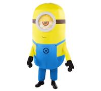 Funidelia Déguisement Officiel Minions Gonflable pour Homme et Femme, Tenue de dessins animés pour adulte, Déguisements de Carnaval, Halloween et Enterrements de vie de garçon - Taille Unique