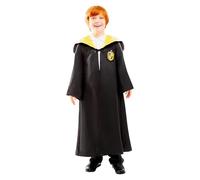 Funidelia Déguisement Officiel Poufsouffle Harry Potter pour enfant, Inclut: Tunique avec écusson imprimé, Taille 7-9 ans - Tenue pour enfants pour fêtes, Carnaval et Halloween