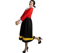 Funidelia | Déguisement Olive - Popeye 100% Officielle pour Femme Taille S Popeye, Dessins Animés - Couleur: Multicolore, Accessoire pour déguisement - Déguisements Amusants pour Vos soirées.
