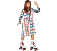 Funidelia | Déguisement Onze Stranger Things Officiel Netflix pour femme Déguisement pour Adultes et accessoires pour Halloween, carnaval et fêtes - Taille S - M - Marron
