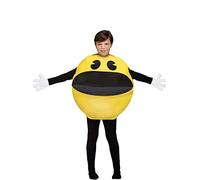 Funidelia | Déguisement Pac-Man 100% OFFICIELLE pour fille et garçon taille 4-10 ans Jeux vidéo, Années 80, Arcade - Couleur: Jaune, accessoire pour déguisement
