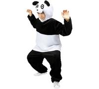 Funidelia | Déguisement Panda pour femme et homme Animaux, Ours - Déguisement pour Adultes et accessoires pour Halloween, carnaval et fêtes - Taille M - L - Blanc