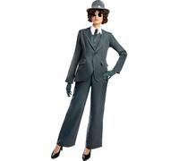 Funidelia | Déguisement Peaky Blinders - Polly Gray pour Femme Taille M Années 20, Films et Cinéma, Gangster - Couleur: Multicolore, Accessoire pour déguisement