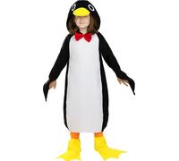 Funidelia | Déguisement pingouin pour fille et garçon Animaux, Pôle Sud - Déguisement pour Enfant et accessoires pour Halloween, carnaval et fêtes - Taille 5-6 ans - Jaune
