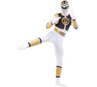 Funidelia Déguisement Power Ranger Blanc en seconde peau pour femme et homme, Licence Officielle, Taille XXL Films, Super héros - Costume pour Adultes pour les fêtes, le Carnaval et Halloween