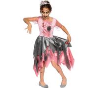 Funidelia | Déguisement princesse zombie pour fille Mort-vivant, Halloween, Horreur - Déguisement pour enfant et accessoires pour Halloween, carnaval et fêtes. - Taille 3-4 ans - Rose