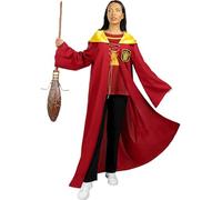 Funidelia | Déguisement Quidditch Gryffondor - Harry Potter pour femme et homme Déguisement pour Adultes, accessoires pour Halloween, carnaval et fêtes - Taille M - Grenat